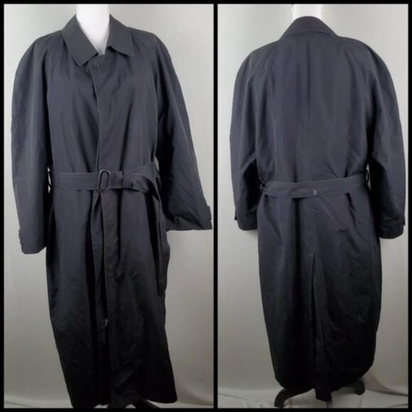 Vintage Christian Dior Trench Coat 40R
